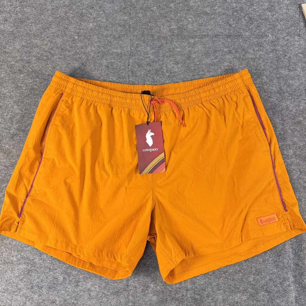 Cotopaxi Brinco Shorts Mens 2XL Flame Orange Quick Dry Nylon Swim Trunks NWT